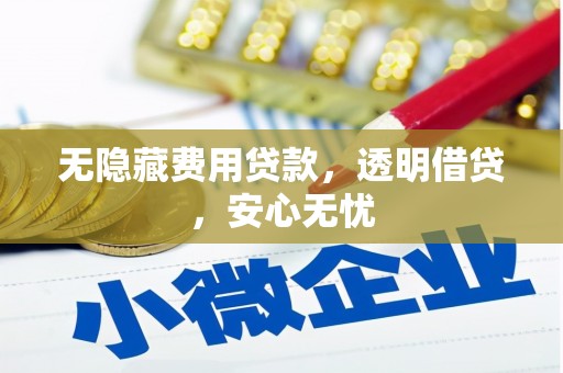 梅河口无隐藏费用贷款，透明借贷，安心无忧