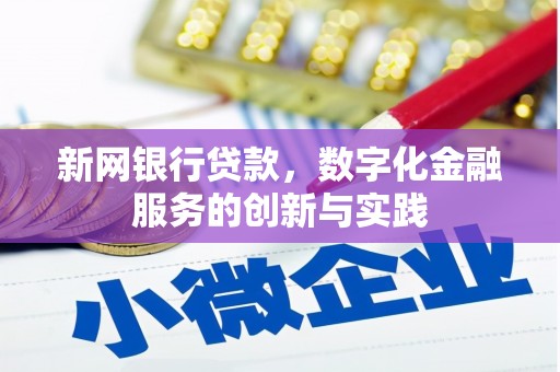 梅河口新网银行贷款，数字化金融服务的创新与实践