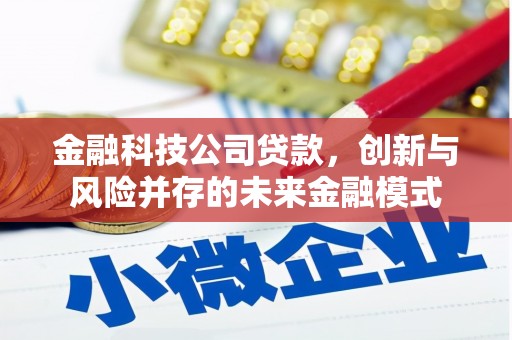 梅河口金融科技公司贷款，创新与风险并存的未来金融模式
