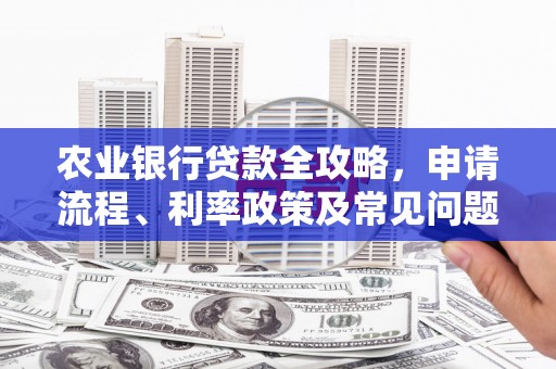 梅河口农业银行贷款全攻略，申请流程、利率政策及常见问题解析