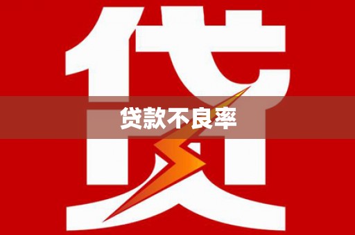 梅河口贷款不良率