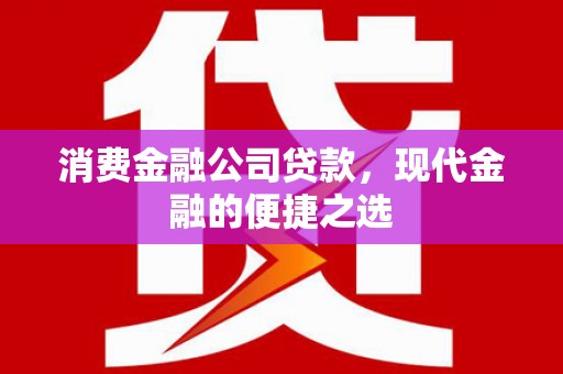 梅河口消费金融公司贷款，现代金融的便捷之选