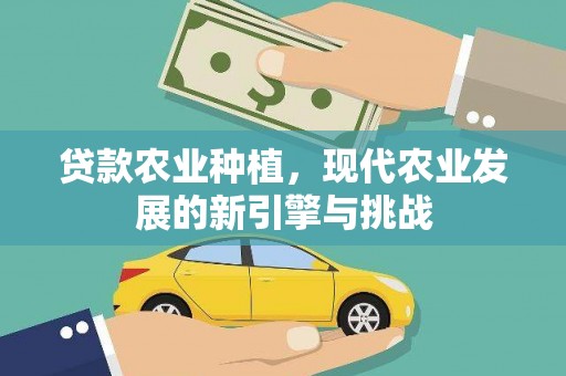 梅河口贷款农业种植，现代农业发展的新引擎与挑战