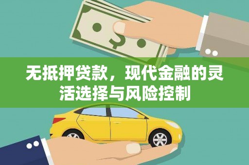 梅河口无抵押贷款，现代金融的灵活选择与风险控制