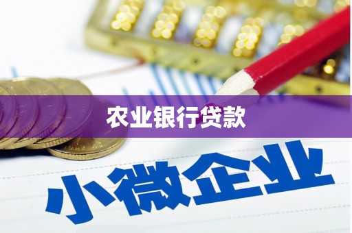 梅河口农业银行贷款