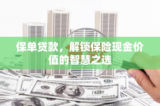 梅河口保单贷款，解锁保险现金价值的智慧之选