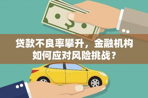 梅河口贷款不良率攀升，金融机构如何应对风险挑战？