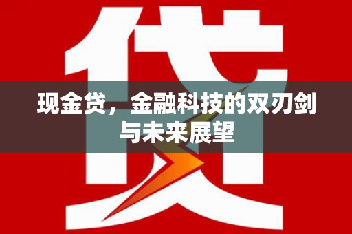 梅河口现金贷，金融科技的双刃剑与未来展望