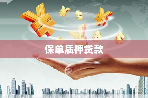 梅河口保单质押贷款