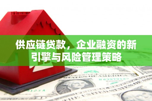 梅河口供应链贷款，企业融资的新引擎与风险管理策略