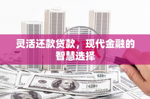 梅河口灵活还款贷款，现代金融的智慧选择