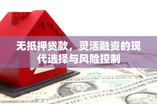 梅河口无抵押贷款，灵活融资的现代选择与风险控制