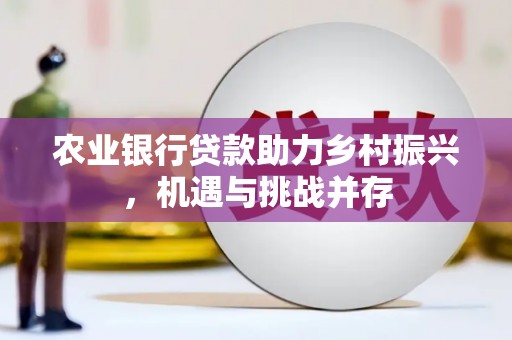 梅河口农业银行贷款助力乡村振兴，机遇与挑战并存