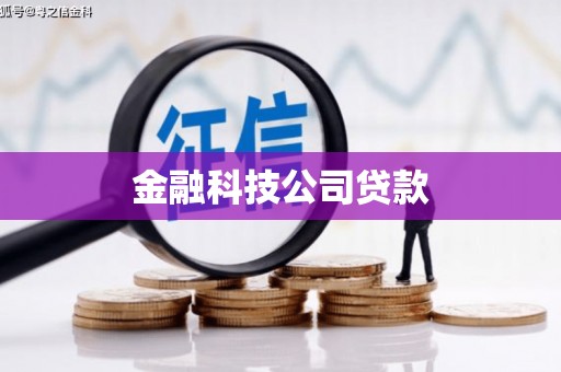 梅河口金融科技公司贷款