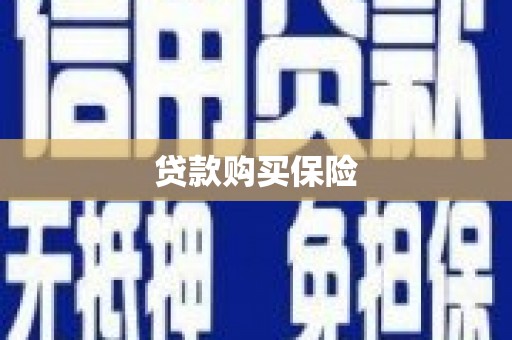 梅河口贷款购买保险