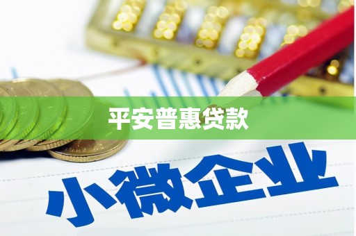 梅河口平安普惠贷款
